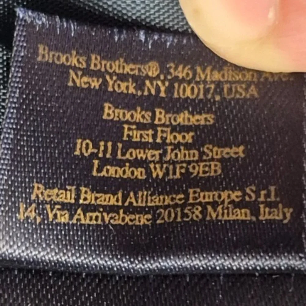 Brooks Brothers 346‎ women's navy blue trench coat buttons belted stretch sz 4
